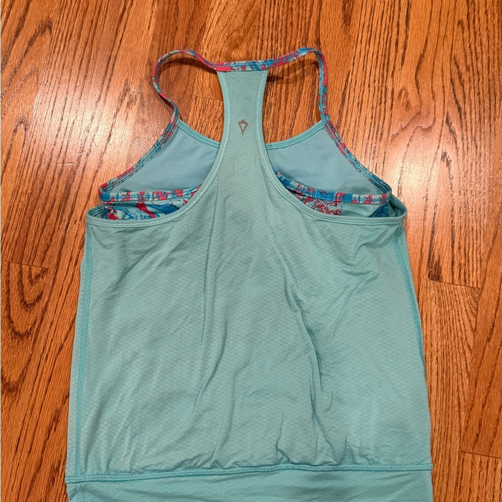 Ivivva Teal Tank Top for Kids - Picture 2 of 2
